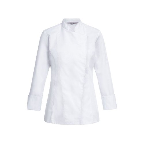 Greiff Kochjacke Damen in Weiß, ideal für Gastronomie und Küchen