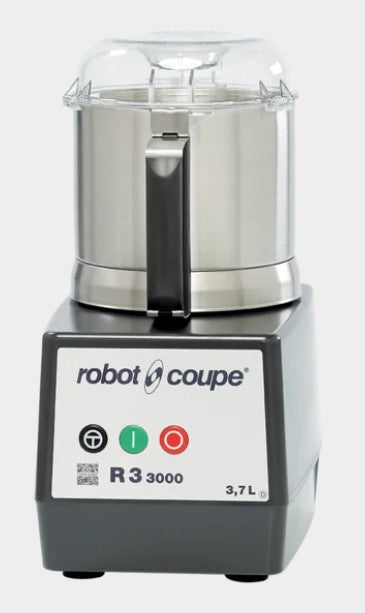 ROBOT COUPE Tischkutter R3D 3000T – Edelstahl Schüssel und Klingen für professionelle Anwendungen