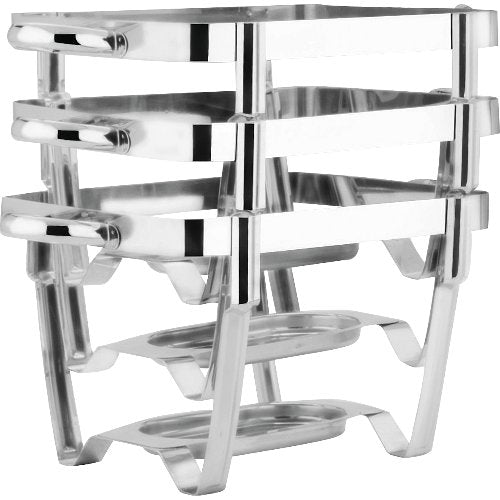 cent Chafing Dish aus Edelstahl für die Warmhaltung von Speisen bei Buffets