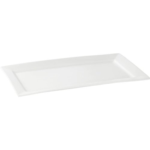 cent Platte flach Carré rechteckig 40,5x22,5cm - ideal für Gastronomie und Catering
