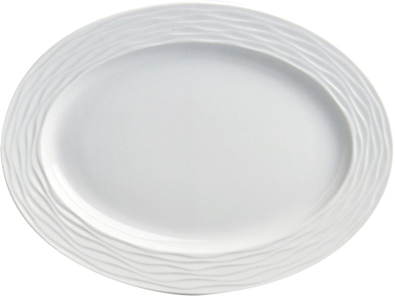 cent Hotelporzellan Curved Platte oval 32,5cm für Gastronomie
