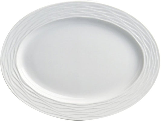 cent Hotelporzellan Curved Platte oval 32,5cm für Gastronomie