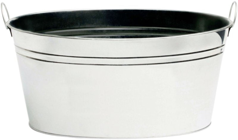 Comas Eiskühler Zinkwanne oval, ideal zum Kühlen von Getränken