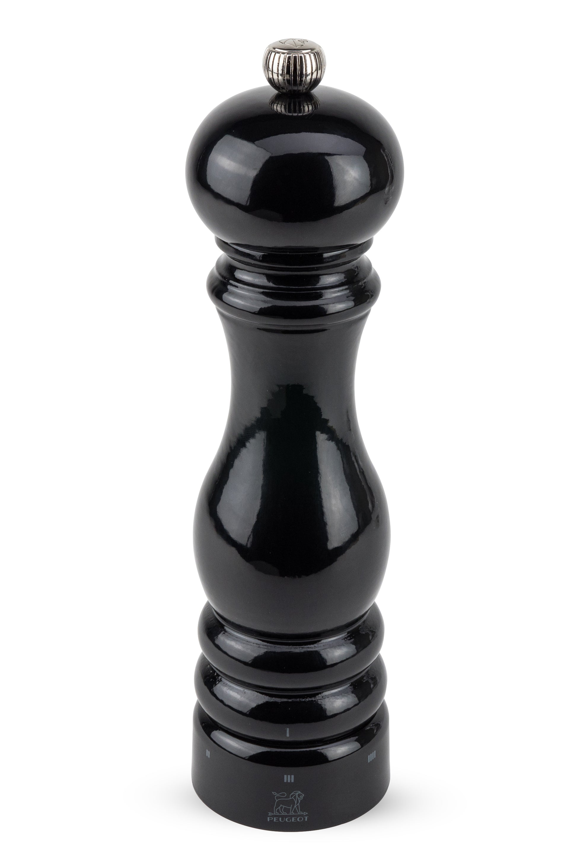 PEUGEOT PARIS Pfeffermühle schwarz lackiert 22 cm für den professionellen Einsatz