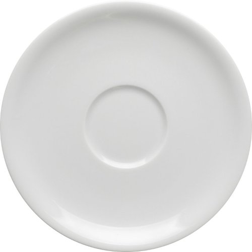 Arthur Krupp Hotelporzellan Rotondo Tasse untere Kombi Ø18cm weiß für Gastronomie
