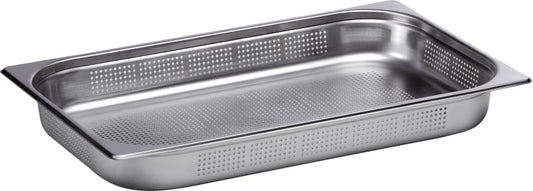 Cookmax GN Behälter gelocht 1/2 Edelstahl T: 150mm für die Gastronomie