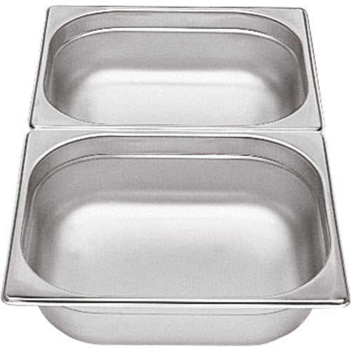 Cookmax GN Behälter 1/2 Edelstahl T: 150 mm, 9,5l für Gastronomie