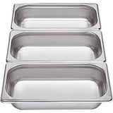 Cookmax GN Behälter 1/3 Edelstahl T: 65 mm, 2,5l