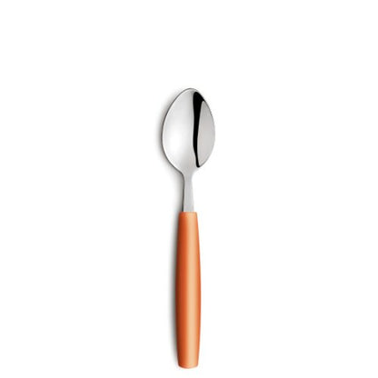 Amefa PIXEL Menülöffel aus Edelstahl mit ergonomischem Kunststoffgriff für den Einsatz in Cafeterien.