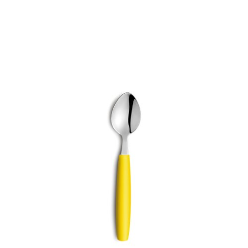 Amefa PIXEL Kaffeelöffel aus Edelstahl mit Kunststoffgriff, ideal für den Gastronomieeinsatz.