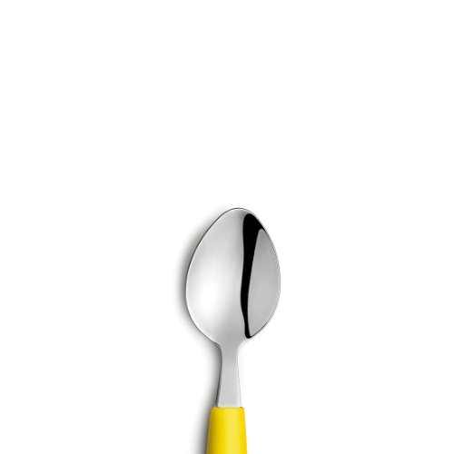 Amefa PIXEL Kaffeelöffel aus Edelstahl mit Kunststoffgriff, ideal für den Gastronomieeinsatz.