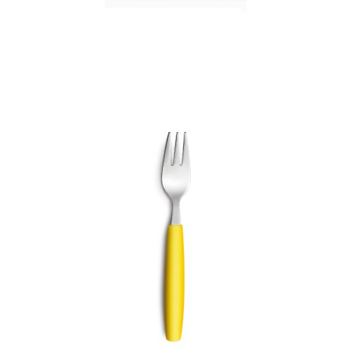 Amefa PIXEL Kuchengabel in Edelstahl mit Kunststoffgriff für Bistros.