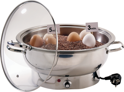 cent Chafing Dish rund mit Glasdeckel für Buffets und Veranstaltungen