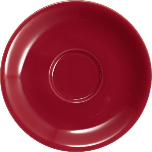 cent Tasse Untere Kaffee/Cappuccino Barista Ø15cm rot, ideal für Gastronomie