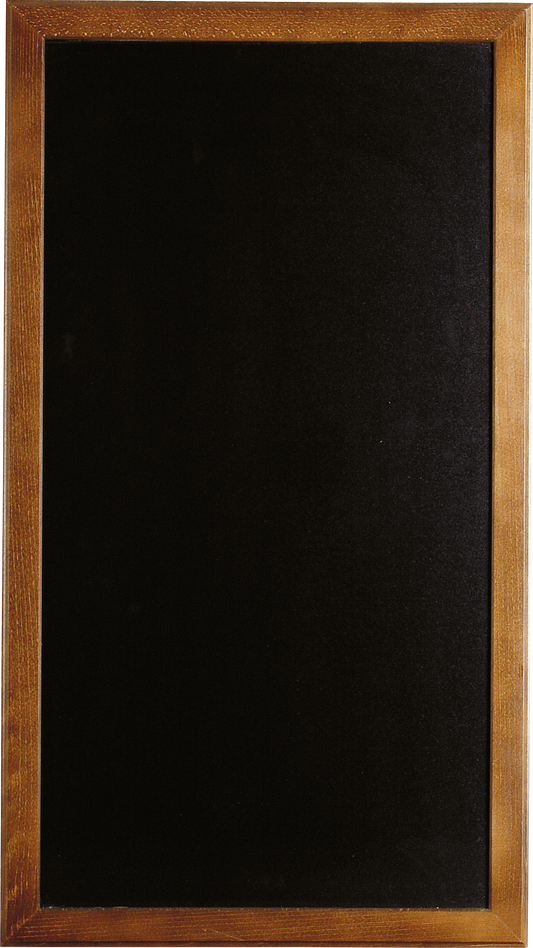 G. Vermes Angebotstafel 56x120 cm mahagoni für Gastronomiebetriebe