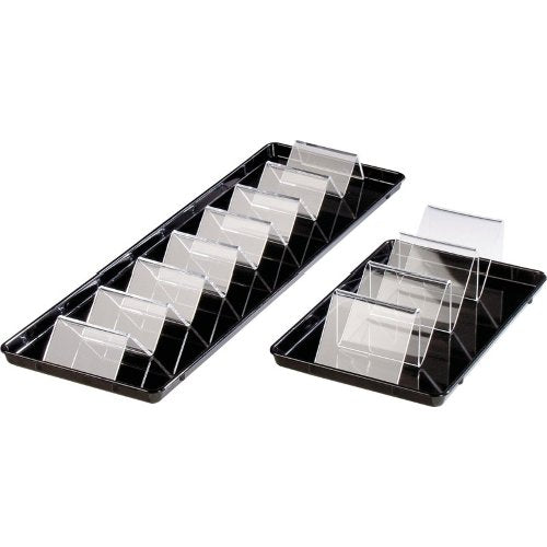 cent Auslagetablett aus Polycarbonat, schwarz, 29x19,5 cm, für gastronomische Nutzung