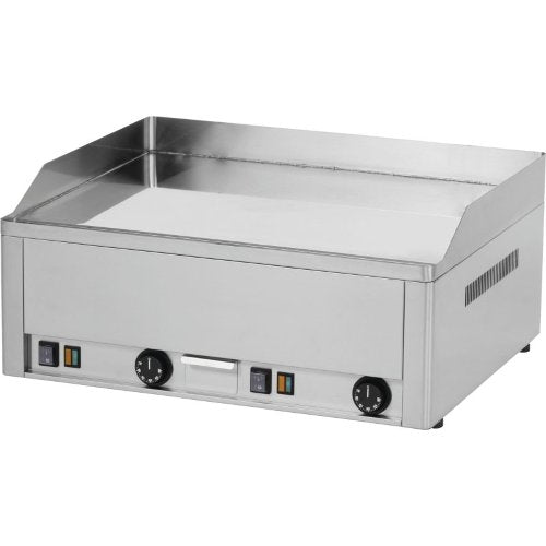 RM Gastro Griddle-Platte glatt hartverchromt 6 kW für professionelle Grillanwendungen in der Gastronomie