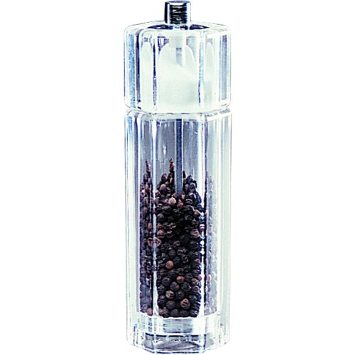 cent Salz-u.Pfeffermühle Kombi Acryl 16,5 cm für Gastronomie