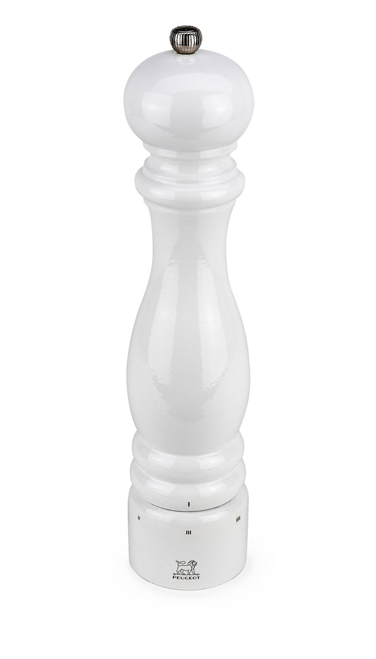 PEUGEOT Paris Pfeffermühle 30 cm, weiß lackiert, für stilvolle Tischausstattung