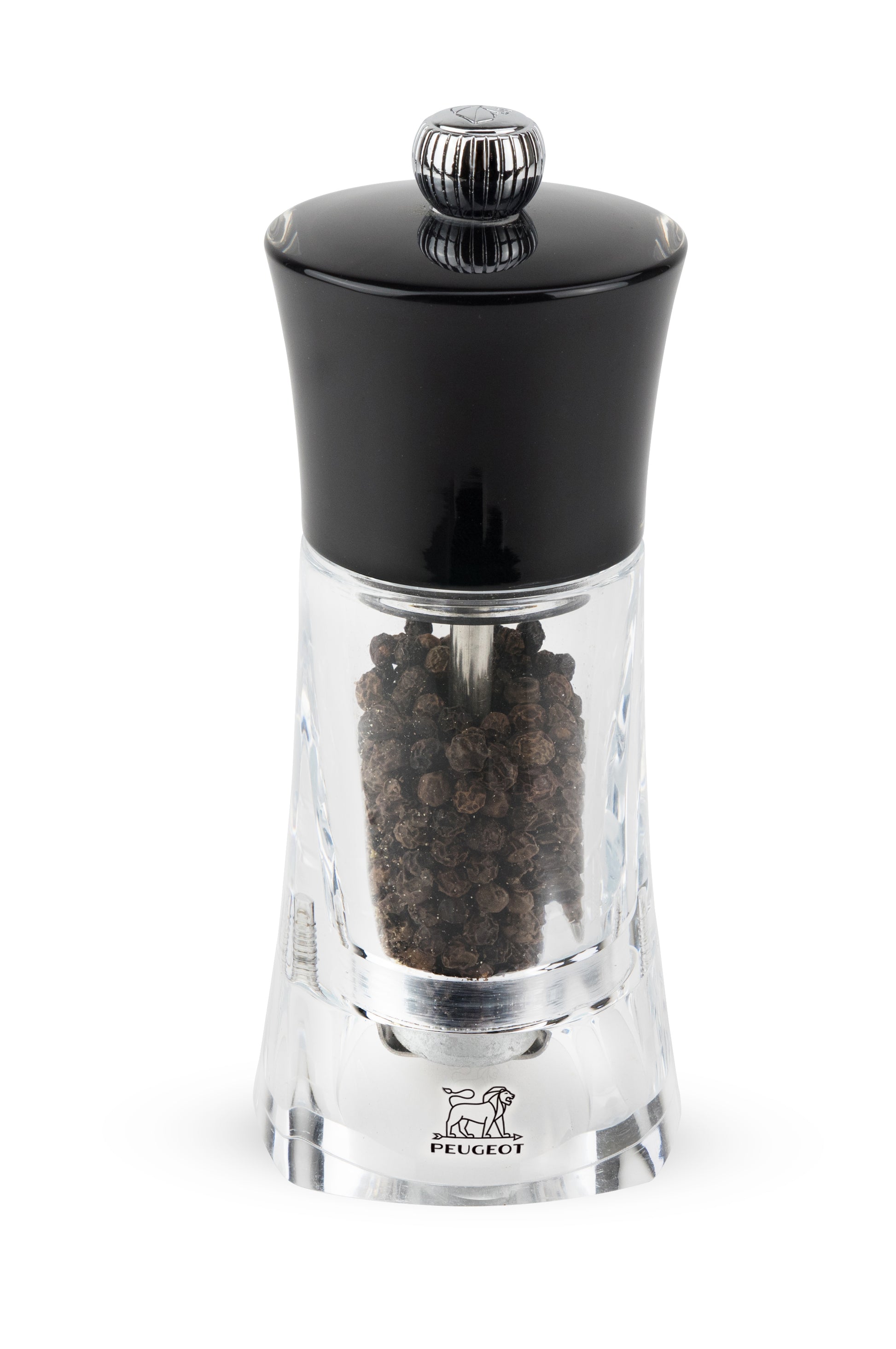 MOLÈNE Pfeffermühle schwarz 14 cm für frischen Pfeffer am Tisch.