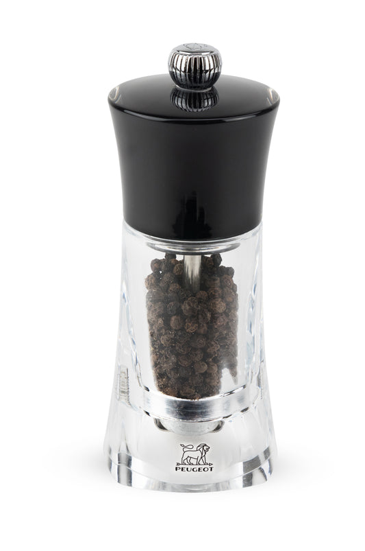 MOLÈNE Pfeffermühle schwarz 14 cm für frischen Pfeffer am Tisch.