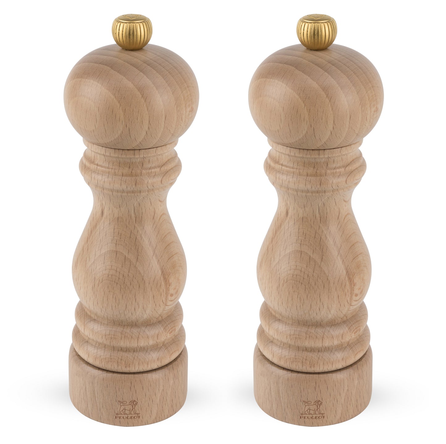 PEUGEOT PARIS Duo PM & SM u'Select Z natur 18 cm - Pfeffer- und Salzmühlenset für die Gastronomie
