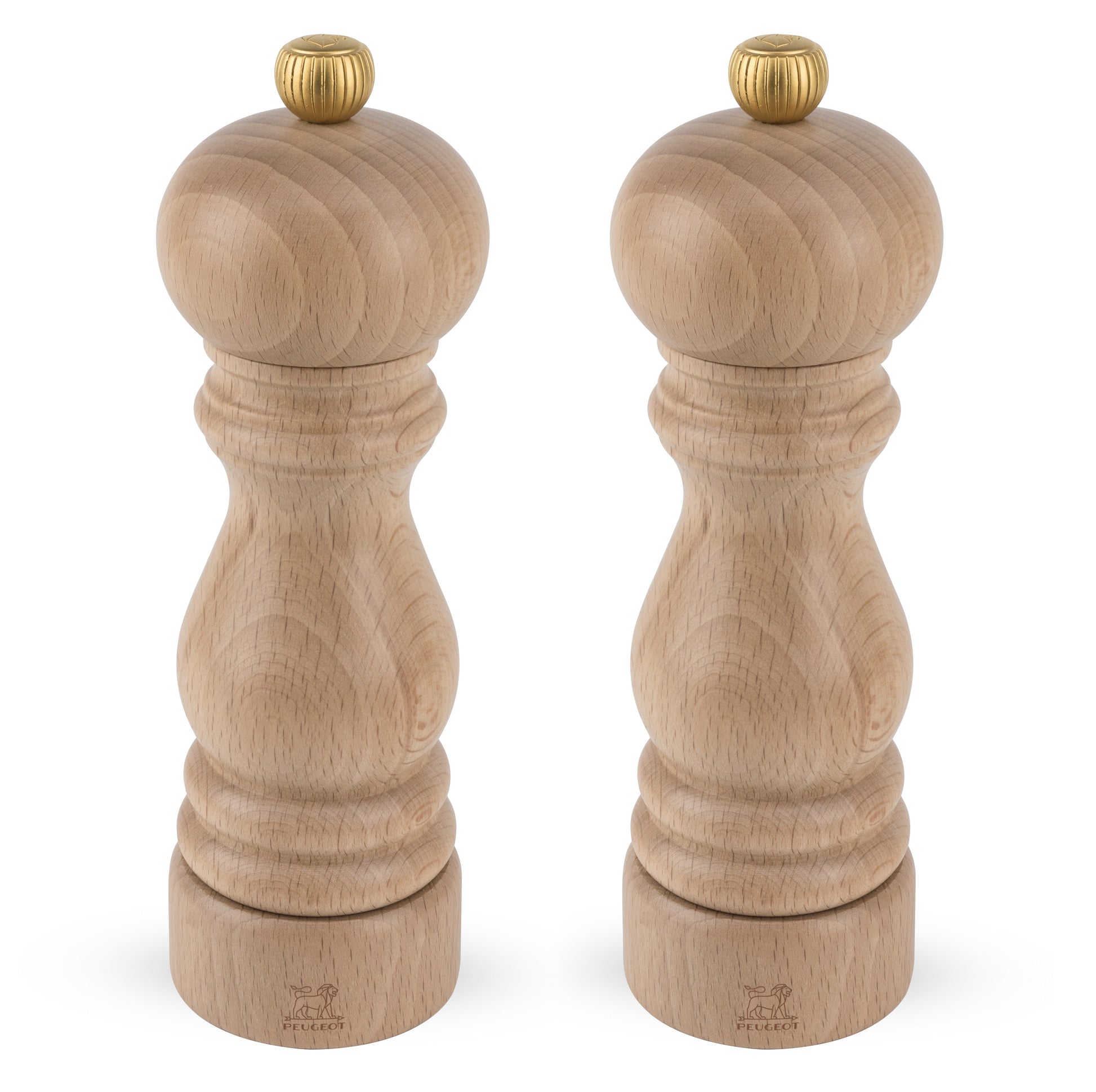 PEUGEOT PARIS Duo PM & SM u'Select Z natur 18 cm - Pfeffer- und Salzmühlenset für die Gastronomie