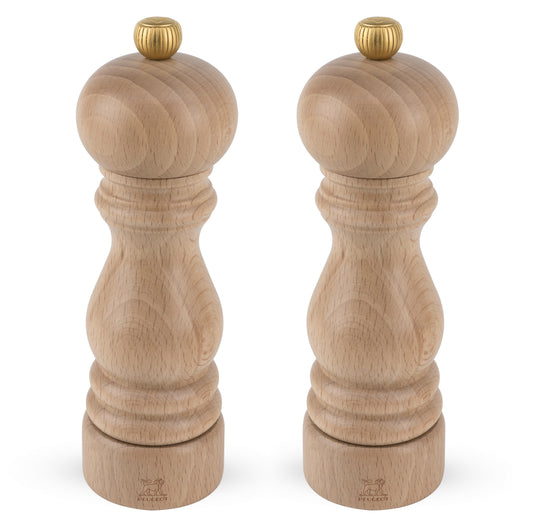 PEUGEOT PARIS Duo PM & SM u'Select Z natur 18 cm - Pfeffer- und Salzmühlenset für die Gastronomie