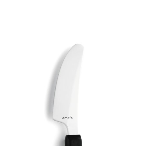 Amefa SELECT Messer gerade schwarz – ergonomisches Besteck für eingeschränkte Handmotorik