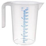 APS Messbecher -STACKABLE- , Ø 12 cm, H: 16,5 cm, 1 Liter , Polypropylen