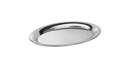 APS Serviertablett -KAFFEEHAUS- aus Edelstahl, 20 x 14,5 cm, ideal für die Gastronomie