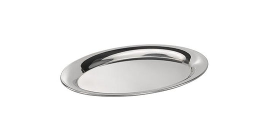 APS Serviertablett -KAFFEEHAUS- aus Edelstahl, 20 x 14,5 cm, ideal für die Gastronomie