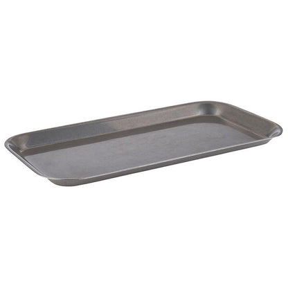 APS Tablett -VINTAGE- aus Edelstahl, ideal für Gastronomie und Catering
