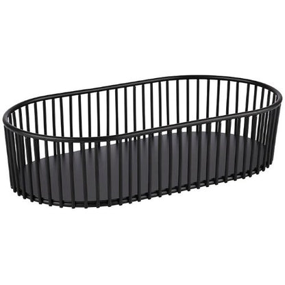 APS Korb -URBAN- oval aus Metall für die Gastronomie.