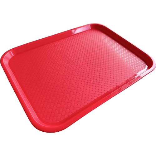 cent Tablett PP 415x305 rot - rutschhemmend für sicheren Transport