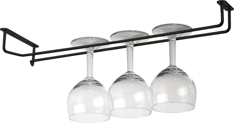cent Gläserschiene 40 cm aus Messing für die Aufbewahrung von Gläsern in der Gastronomie