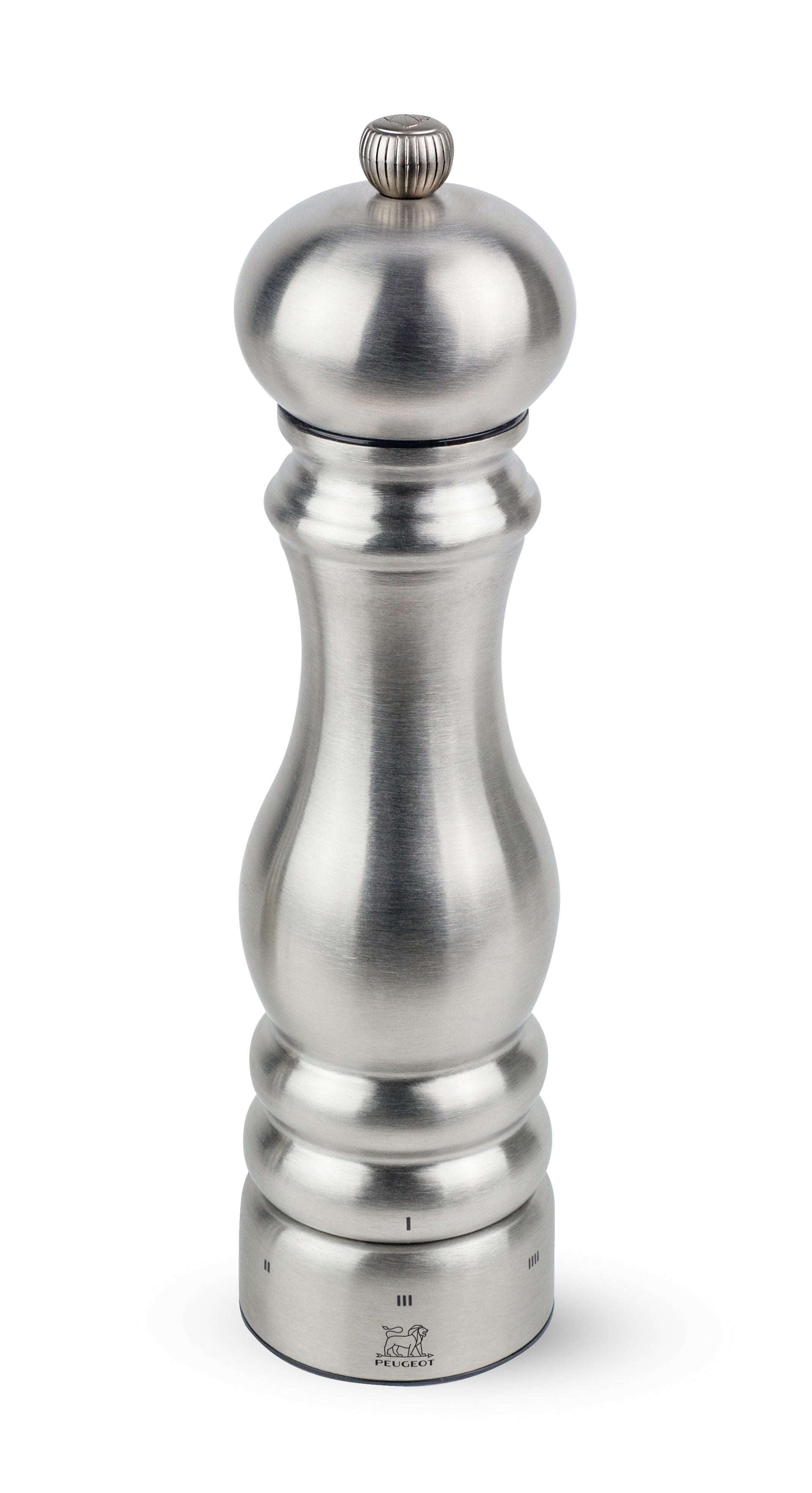 PEUGEOT PARIS CHEF Pfeffermühle Edelstahl 22 cm für den professionellen Einsatz