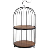 APS Buffetgestell -BIRDCAGE- , Ø 26 cm, H: 54 cm , Metall, schwarz