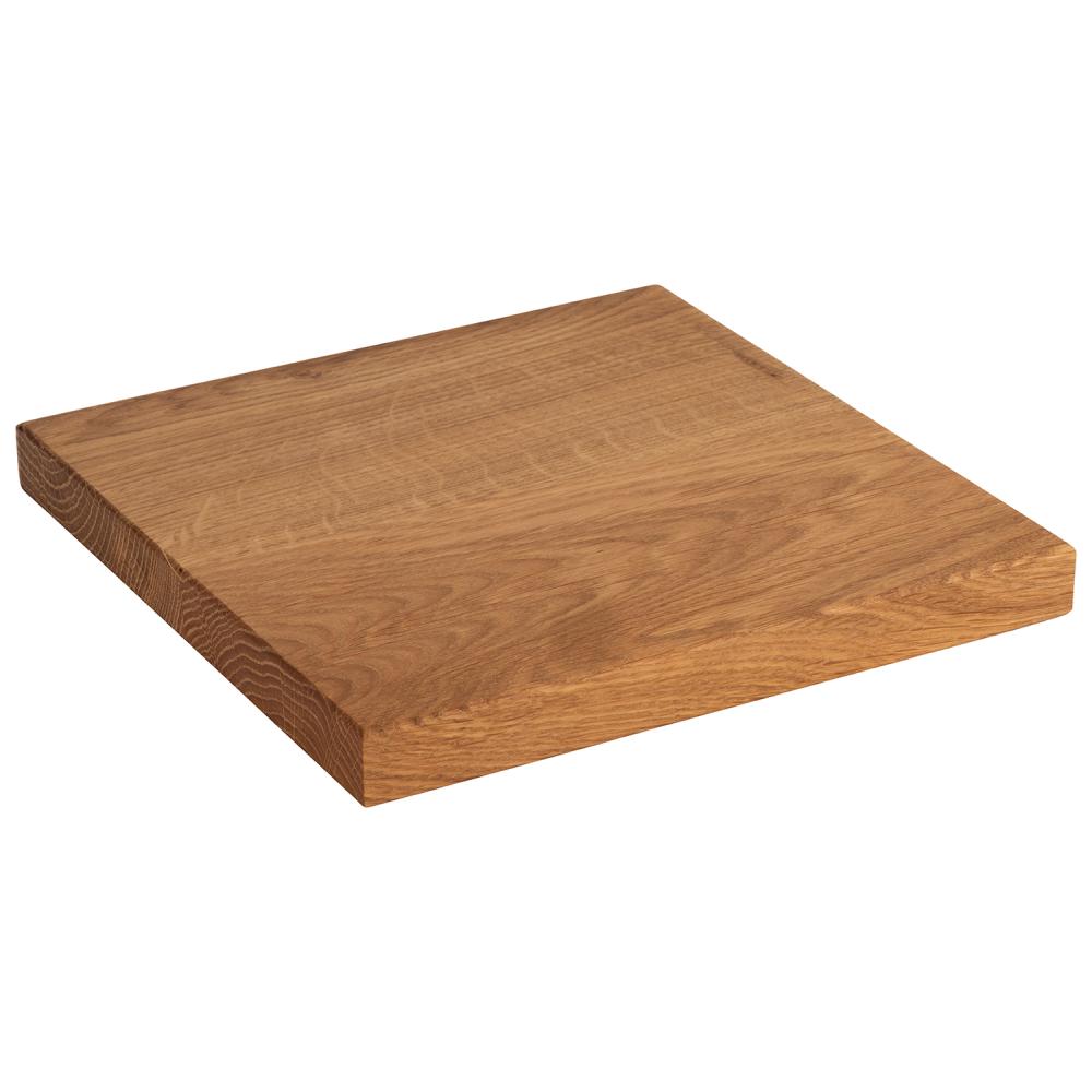 APS Buffetbrett 20 x 20 cm aus Eichenholz für die ansprechende Speisenpräsentation