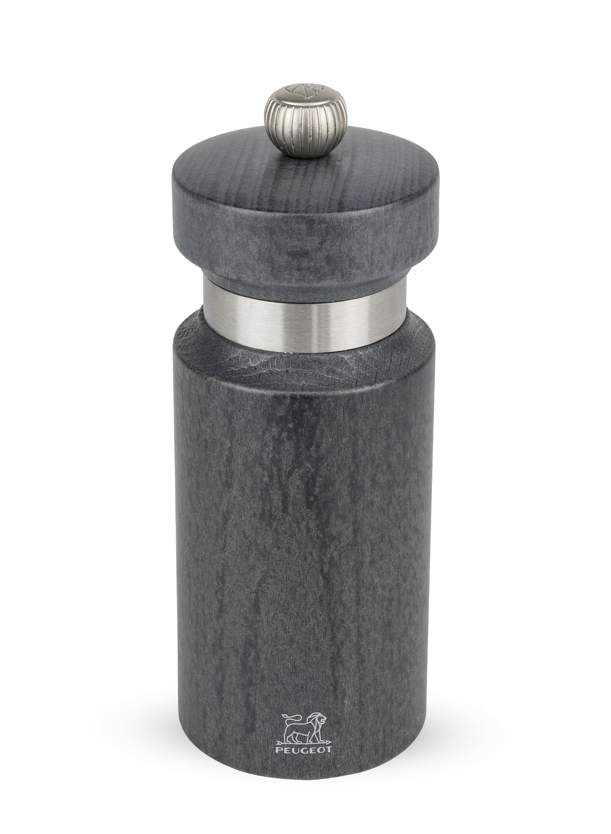 PEUGEOT ROYAN Pfeffermühle grau 14 cm für präzises Mahlen von Pfeffer.