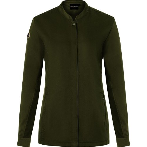 Karlowsky Kochjacke Damen Green-Generation in moosgrün für Gastronomie