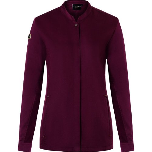 Karlowsky Kochjacke Damen in fuchsia für den professionellen Einsatz in der Gastronomie