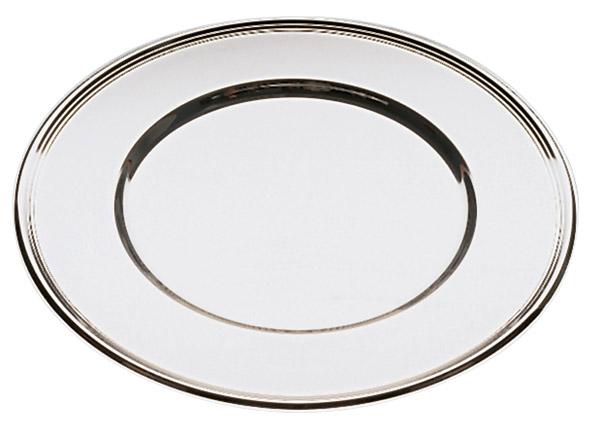 APS Platzteller aus Edelstahl 18/8, Ø 30,5 cm, für Gastronomie