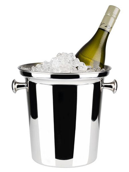 APS Wein- / Sektkühler aus poliertem Edelstahl für die Kühlung von Sekt und Wein