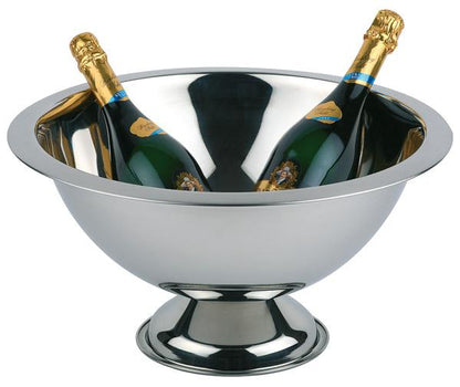 APS Champagnerkühler aus Edelstahl für die Kühlung von Champagner und Sekt.
