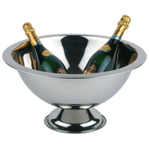 APS Champagnerkühler aus Edelstahl für die Kühlung von Champagner und Sekt.