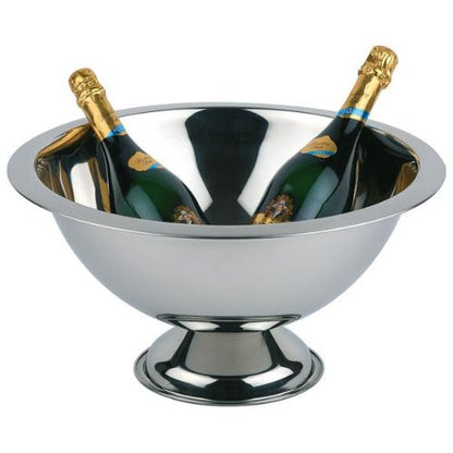 APS Champagnerkühler aus Edelstahl für die Kühlung von Champagner und Sekt.