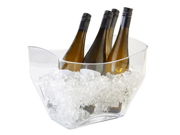 APS Wein- und Sektkühler, transparent, für Gastronomie