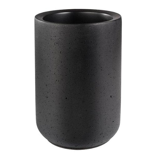 APS Flaschenkühler -ELEMENT- aus Beton, schwarz für stilvolle Getränkekühlung