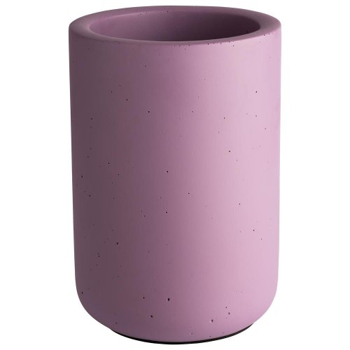APS Flaschenkühler -ELEMENT- aus Beton in light pink für die Kühlung von Getränken.